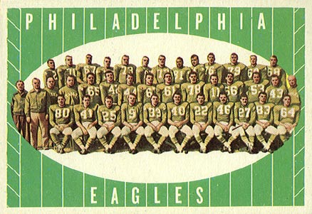 1961 Topps Philadelphia Eagles #103 Football Card