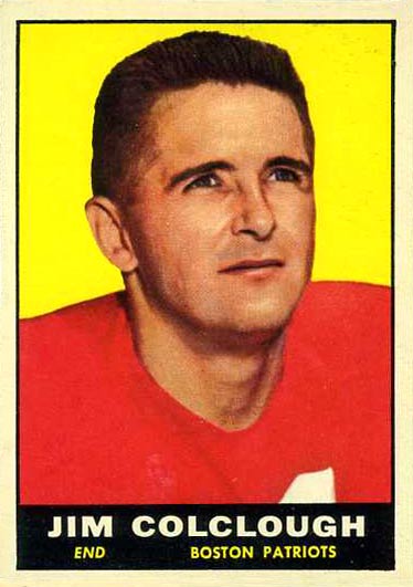 1961 Topps Jim Colclough #174 Football Card