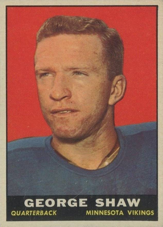 1961 Topps George Shaw #78 Football Card