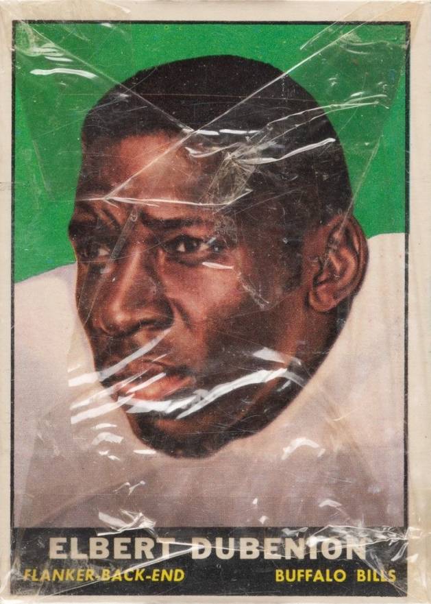 1961 Topps Cello Pack #CP Football Card