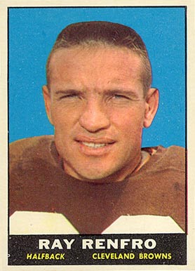 1961 Topps Ray Renfro #69 Football Card