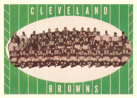 1961 Topps Cleveland Browns #76 Football Card