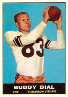1961 Topps Buddy Dial #107 Football Card
