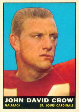 1961 Topps John David Crow #116 Football Card