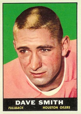 1961 Topps Dave Smith #141 Football Card