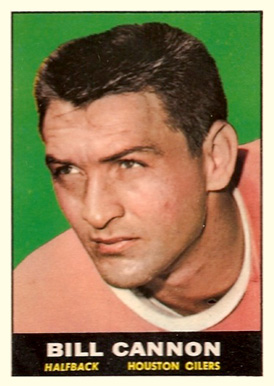1961 Topps Billy Cannon #146 Football Card