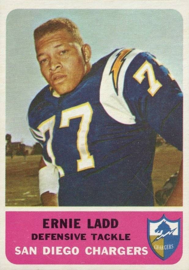 1962 Fleer Ernie Ladd #86 Football Card