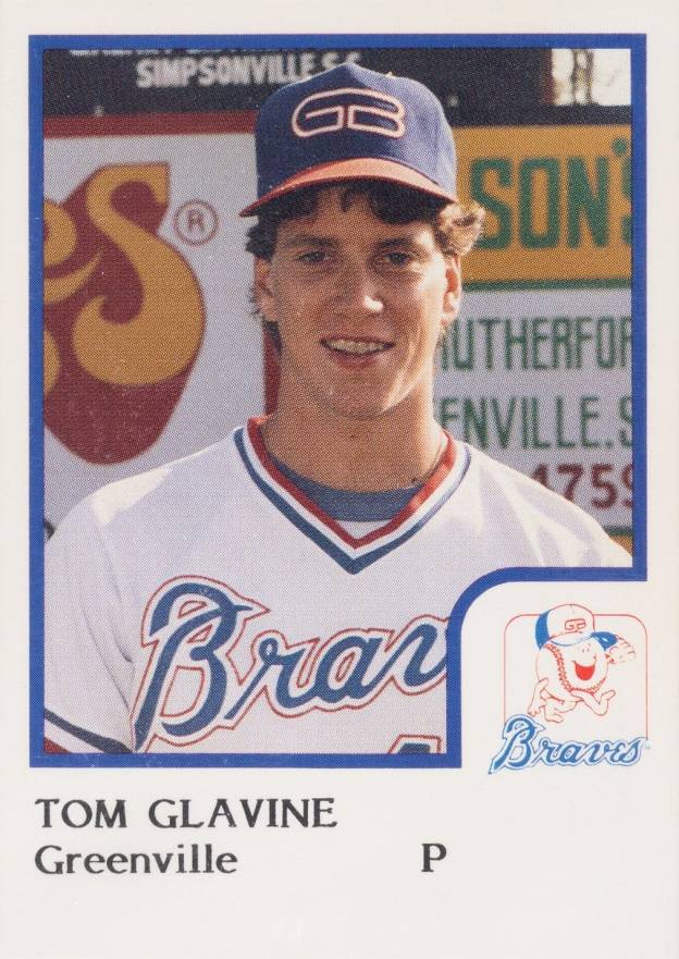 1986 Procards Greenville Braves Tom Glavine # Baseball Card