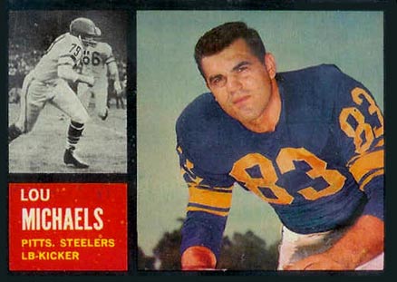 1962 Topps Lou Michaels #132 Football Card
