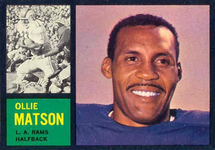 1962 Topps Ollie Matson #79 Football Card