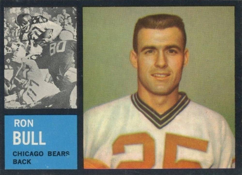 1962 Topps Ron Bull #24 Football Card