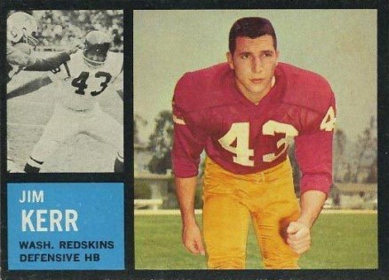 1962 Topps Jim Kerr #173 Football Card