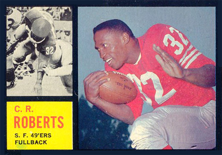 1962 Topps C.R. Roberts #154 Football Card
