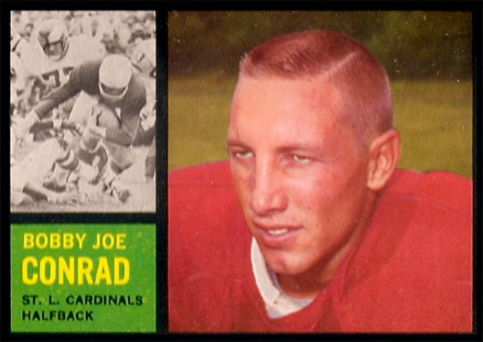 1962 Topps Bobby Joe Conrad #141 Football Card