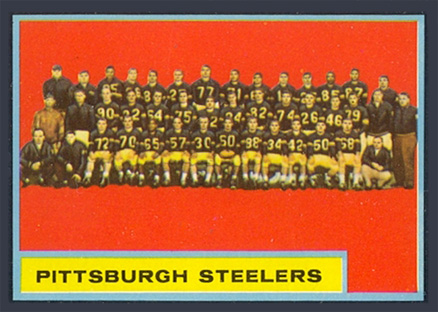 1962 Topps Pittsburgh Steelers #138 Football Card