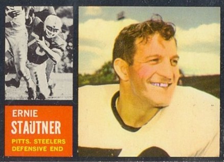 1962 Topps Ernie Stautner #134 Football Card