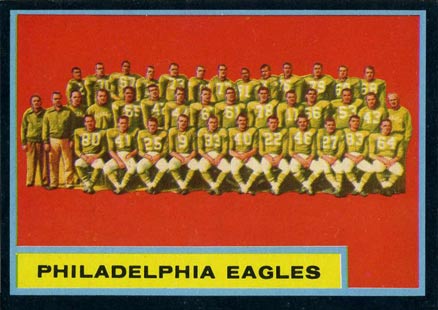 1962 Topps Philadelphia Eagles #126 Football Card
