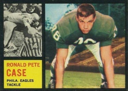 1962 Topps Pete Case #125 Football Card