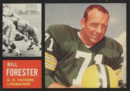 1962 Topps Bill Forester #73 Football Card