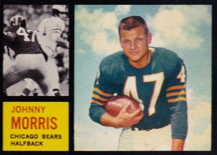 1962 Topps Johnny Morris #15 Football Card