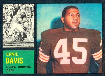 1962 Topps Ernie Davis #36 Football Card