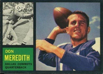 1962 Topps Don Meredith #39 Football Card