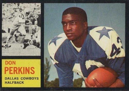 1962 Topps Don Perkins #41 Football Card