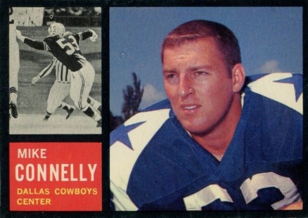 1962 Topps Mike Connelly #44 Football Card