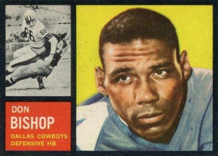 1962 Topps Don Bishop #46 Football Card