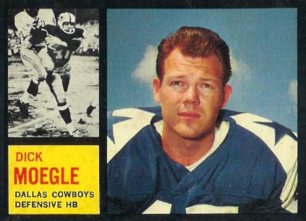 1962 Topps Dick Moegle #47 Football Card