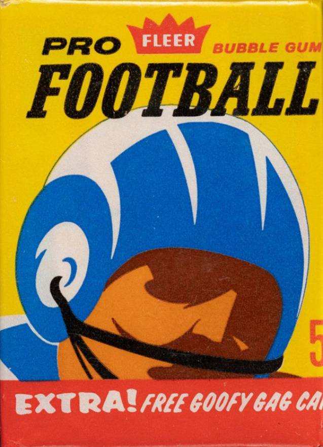 1963 Fleer Wax Pack #WP Football Card
