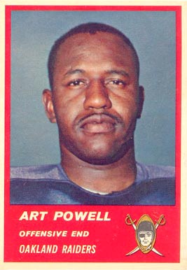 1963 Fleer Art Powell #59 Football Card