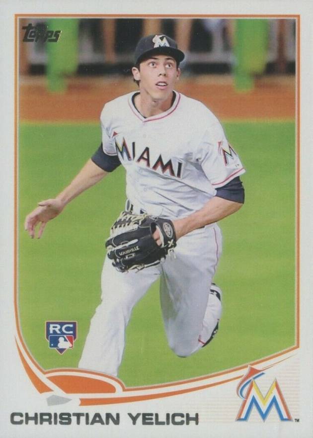2013 Topps Update Christian Yelich #US290 Baseball Card