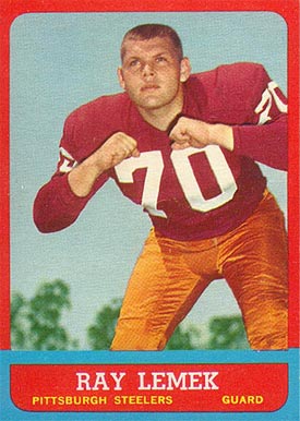 1963 Topps Ray Lemek #127 Football Card