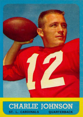 1963 Topps Charlie Johnson #146 Football Card