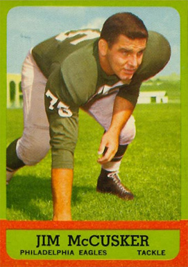 1963 Topps Jim McCusker #116 Football Card