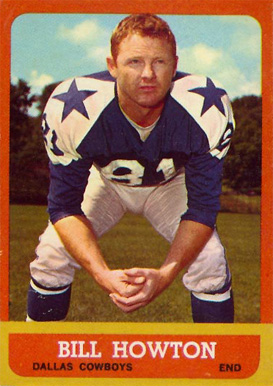 1963 Topps Bill Howton #77 Football Card