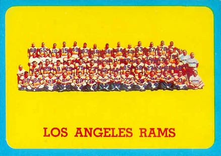 1963 Topps Los Angeles Rams #48 Football Card