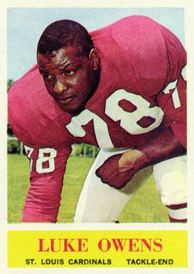 1964 Philadelphia Luke Owens #177 Football Card