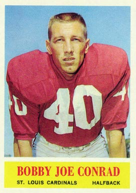 1964 Philadelphia Bobby Joe Conrad #170 Football Card