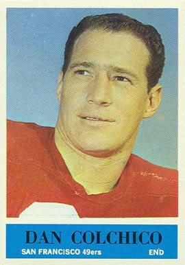 1964 Philadelphia Dan Colchico #157 Football Card