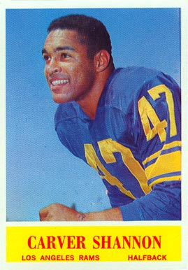 1964 Philadelphia Carver Shannon #94 Football Card