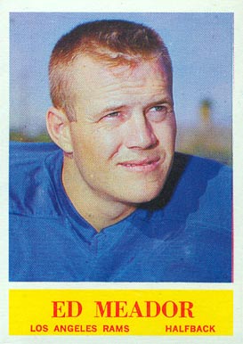 1964 Philadelphia Ed Meador #90 Football Card