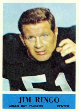 1964 Philadelphia Jim Ringo #78 Football Card