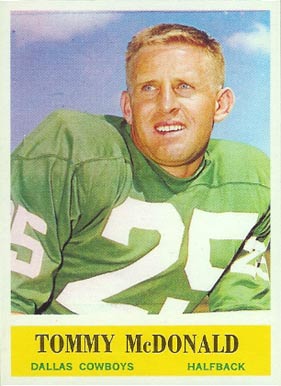 1964 Philadelphia Tommy McDonald #50 Football Card