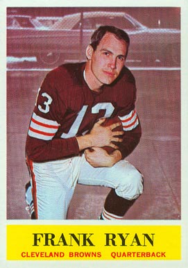 1964 Philadelphia Frank Ryan #38 Football Card