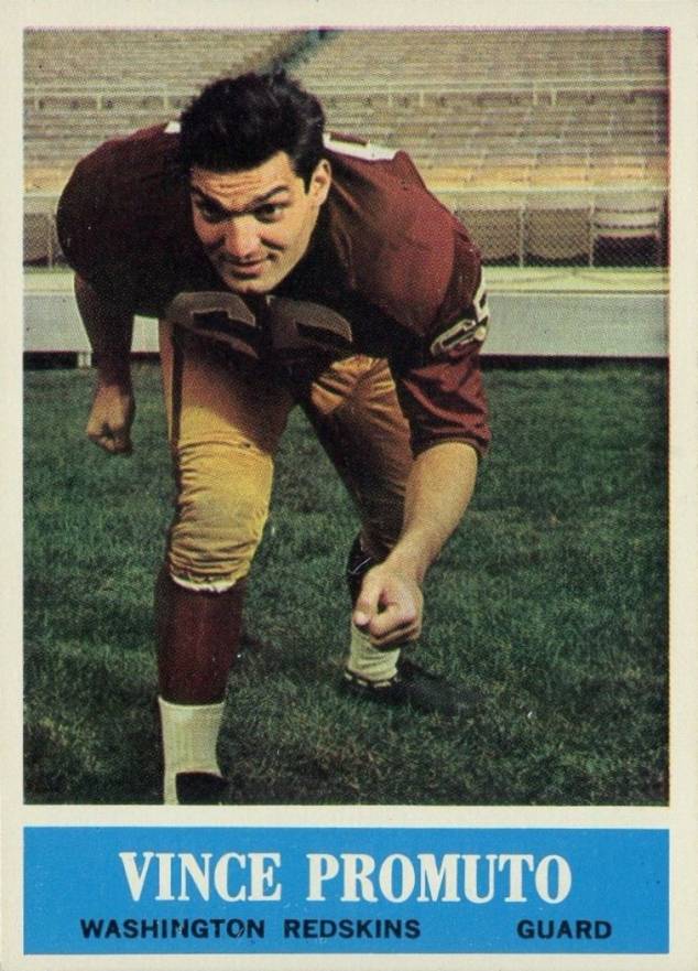 1964 Philadelphia Vince Promuto #191 Football Card