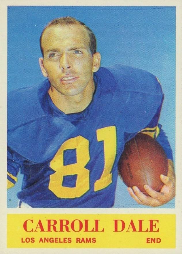 1964 Philadelphia Carroll Dale #88 Football Card