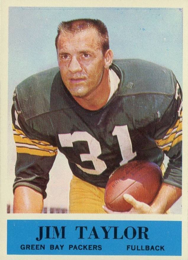 1964 Philadelphia Jim Taylor #80 Football Card