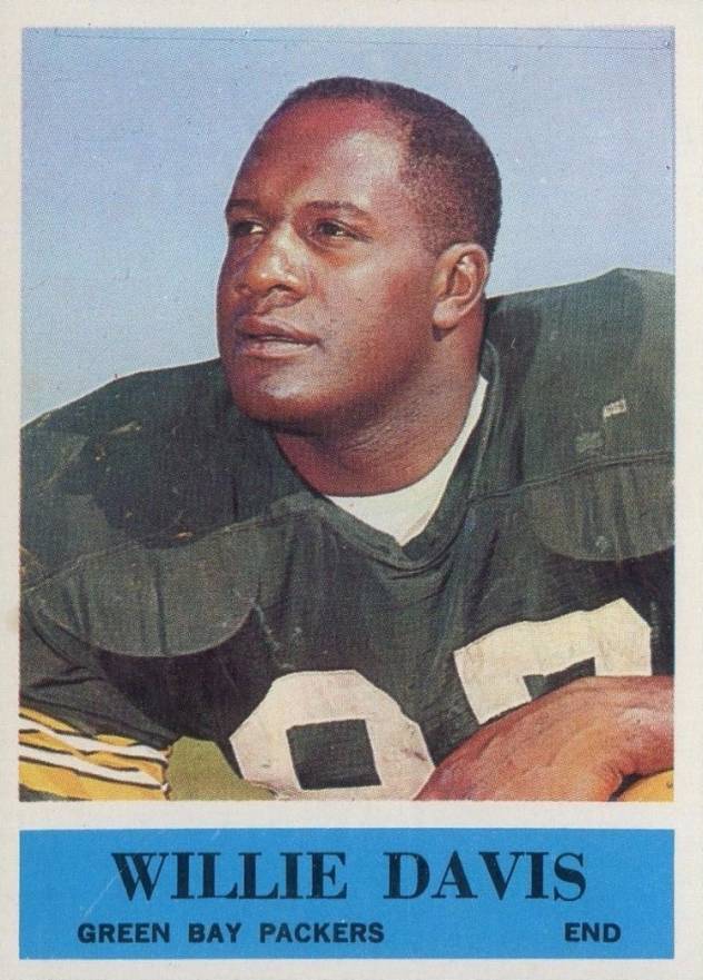 1964 Philadelphia Willie Davis #72 Football Card